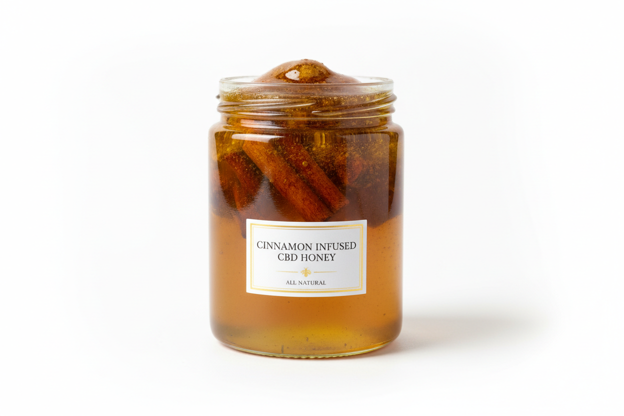 Cinnamon Infused CBD Honey